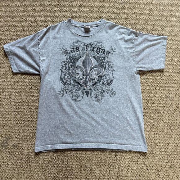 Y2k las vegas t shirt xl vintage y2k 2000s affliction - Picture 1 of 6